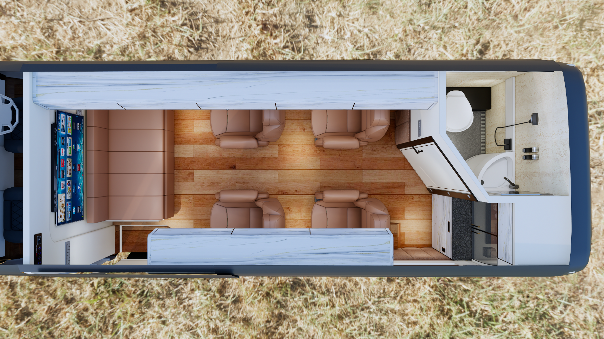 Standard floorplan configuration